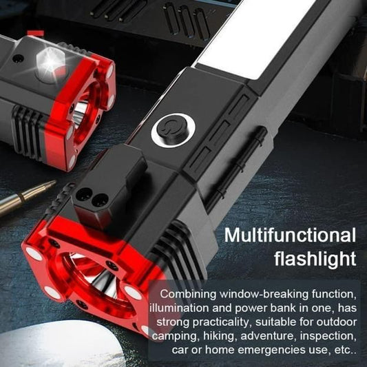 Multifunctional Work Portable Hammer LED Flashlight